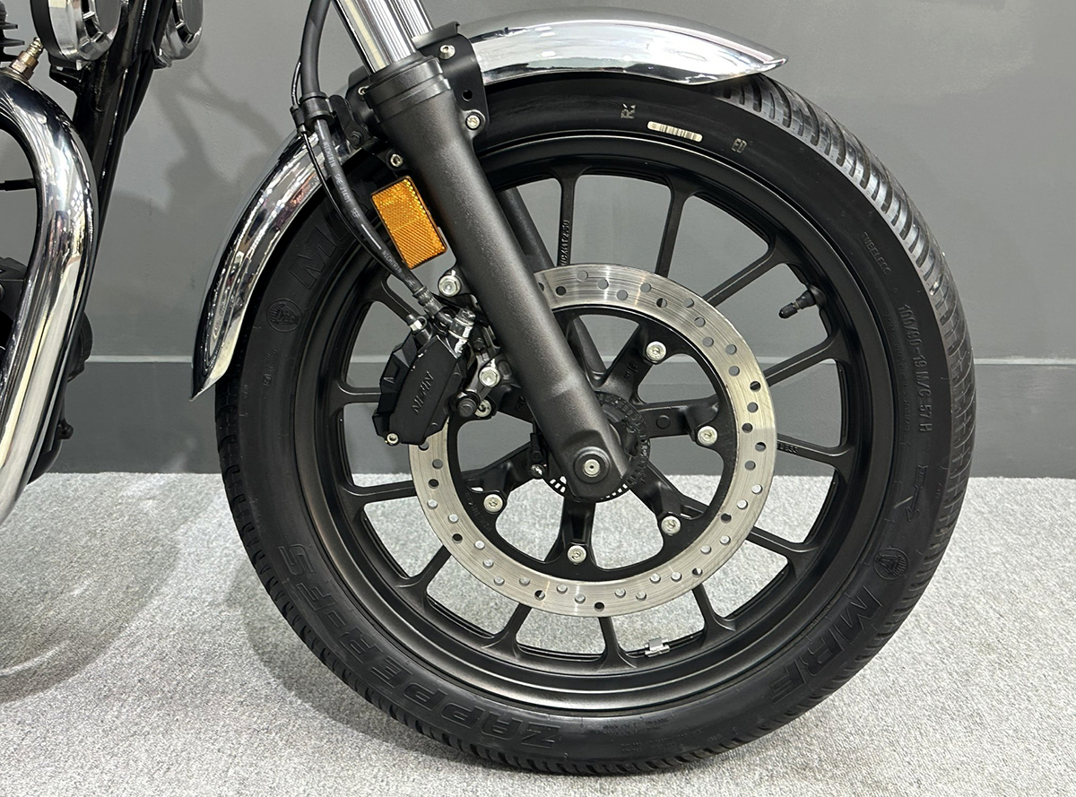 Phanh ABS Honda CB350 Hness Pro 2023 đen bóng 